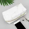 Storage Bags Large Cute Zipper Bag Marble Makeup Supplies Women's Travel Cosmetics