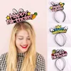 5pcs bougies joyeux anniversaire chapeau cap gâteau de bougie de bougie décoration de cheveux hapre de poils de fête