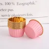 Moules de cuisson 50 pcs petits mini-pack muffins tasse en papier cupcake embrasses tasses caiss