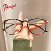 Sunglasses Frames Rhaegal High Quality Simple Style Stylish Round Glasses For Reading Temperament Decorative Women Eyeglasses 2024