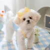Dog Apparel Pet Costume Clothes For Small Dogs Cats T-Shirt Puppy Summer Suspender Vest Clothing Chihuahua Cooling Love 2024