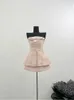 Dwuczęściowa sukienka Summer Kobieta Zestaw Old Money Stroje 2 francuska moda vintage top top + impreza estetyczna mini spódnice elegancja Q240511