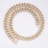 Nouvelle arrivée Golden Fournisseur imperméable Real Sier Cuban Link Chain 12 mm 20 pouces Collier pour hommes