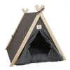 Nośniki kota namioty śliczne pies drewniane łóżko domowe japoński domek dla szczeniaka