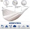 Camping Hammock 1-2 People Travel Beach Portable Rest Hanging Bed Chair Furniture Home Garden Pool Swing Outdoor Hammock 240429