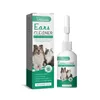 Dog Apparel Pet Ear Gots para gatos e cães Universal Canal Mite Desodorização Antipruritus Limpeza de Lavagem Q7S5