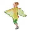 Butterfly Children Angel Fairy Cape Halloween Child's Day's Christmas Wings Wings Play Play Show des accessoires