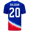 Soccer Jerseys 24 25 Jersey Football Shirts 4 Stars Woman Kids Kits USMNT 23 USWNT USAS Maillot de Foot Men Concacaf Gold Cup 2024 Womens McKennie Smith Morgan