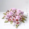 Decorative Flowers White Orchid Rose Wedding Table Centerpiece Ball Floral Arrangement Banquet Party Celebrations Event Home Decor Window