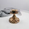 Candle Holders Retro Candlestick Resin Holder Sconce Nostalgic Pography Rack French Home Accessories Stick Antique Decor K7P9