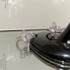 Designer Westwoods Saturn mit Diamond Ring weibliche Instagram Trendy High End Light Luxus Mode vielseitige Open Internet Celebrity Live Broadcast Nagel