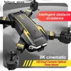 Drones S6 Drone Professional Obstacle évitement WiFi 8k Haute définition Double caméra Photographie aérienne RC FPV Hélicoptère de jouet pliant 2.4g S24513