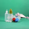 100 sets/perceel 15 ml plastic druppelaar flessen kindbestendige lange dunne tip pe veilig voor e vloeibare damp vapt sap e-vloeistof 15 ml dggcq uubbv