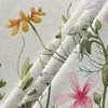 Tableau de table de chariot de printemps Herbes champs rétro imperméable nappe décoration couvercle rond pour la cuisine de mariage maison à manger à la maison