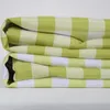 シャワーカーテン緑色の格子縞のバスルームセット180x180モダンな防水家の家の装飾耐久性グロメット1ピースリビングルームカーテン