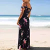 Повседневные платья бразильская пляж Стиль Женщины Бохо длинный сарайк летние дамы сексуальные рукавы V-образные вырезы