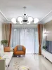 Chrome/Bronze Ceiling Lights for Dining Bed room Living room decoration E27 bulb Glass ball Nordic Ceiling Lamp indoor lighting