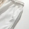 Самчатая мужская костюма с вафельной тканью, дышащая мужская футболка для спортивного костюма и шорты Мода Двухекционная спортивная одежда 240430
