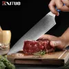 Chef Knife 8 Inch Japanese Steel Damascus Kitchen Knife Pro Kitchen Knives Sharp High Carbon Super Steel Kitchen Chef Knife