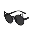 Niños lindas gafas de sol niñas verano chicos gato gafas de sol