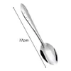 Spoons 30/5pcs Stainless Steel Spoon Long Handle Soup Ice Cream Dessert Scoops Milk Coffee Teaspoon Kitchen Tableware Utensils