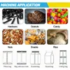 4 g di polpette granulari Sugar House Food Packaging Machines Macchine