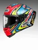 Shoei Smart Helm X14 rotes Ameisengelber Kato US -Station Zhaocai Cat Aircraft Helm