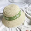 Wysokiej jakości letnia dziecięca chłopcy słomka chłopcy i dziewczęta Sunshade Hat Baby Sun Hat Cool Hat Hat Regulbled CAD24051405