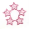 Accessori per capelli 5 pezzi Silver Star Hairclips for Girls Filigree Metal Scap Clip Solid Hairpins Barillettes Nickle Lead Free