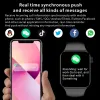 2024 Smart Watch Series 9 8 45 mm 2.1 "Mężczyźni Watch Watch Bluetooth Call Bransoletę Bransoletka bezprzewodowa ładowanie Fitness Tracker Sport Smartwatch Iwo dla zegarków z Android iOS