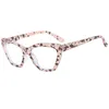 Occhiali da sole cornici di gatto di moda ragionali di occhiali da gatto per donne dichiarano occhiali anti-blu di occhiali da occhiali da occhiali decorativi