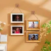 Frames 1pc Dual Frame European and American Fashion Square Family Po Wall Decoration Set