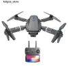 Dronlar Erkek ve Kız Oyuncak E88 Pro Mini RC Drone E88 Pro Drone 480p Çift Kamera 2.4G WiFi Ucuz Dört Helikopter Uzaktan Kumanda Helikopteri S24513