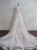 Romantic Floor-length Wedding Dress Classic O-neck Bridal Gown Long Sleeve A-line Bride Dresses Vestido De Novia