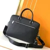 10A 7025-1 Briefcase designer bags luxury business handbag Laptop bag notebook bag computer handbags formal Shoulder m ontblanc