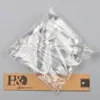 Figurines décoratives HD 25pcs Crystals de lustre Crystal Crystal U Drop Prisms ICTICLE 3 "de long (clair)
