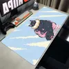 Muskuddar handled vilar xxl mus pad hastighet kawaii cat pc skåp tangentbord speltillbehör muspad spelare anime skrivbord mat dator kontor stor tabell j240510