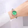 Avanços de bracelete verde de shortz shortz de moda Blingbling Blingble