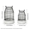 Candlers 2PCS / Set Rustic Farmhouse Lantern Solder Decoration Home Decoration For Living Room Fiche