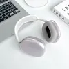 AirPods Max Bluetooth 헤드폰 노이즈 감소 벨트 투명 TPU 솔리드 실리콘 방수 보호 쉘 스폰지 쿠션 에어 포드 최대 헤드폰 쉘