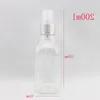 200ml x30空の透明な正方形のプラスチック香水スプレーボトル、透明な化粧品包装、化粧品のメイクアップ設定スプレーボトル