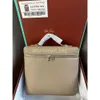 Hong Kong echtes Leder LP Rucksack Reise Luxus Einfacher Schulbag Damen 2024 Litchi Muster eine Schulter