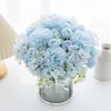 Fleurs décoratives 1pc Silk Artificial Flower Carnation Rose Christmas Wedding Bridal Bouquet Wreath Home Garden Arch Decoration DIY CADE