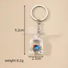 Resin Goldfishf Water Sac Keychain Creative Koi Tropical Coral Fish Marine Animaux Kning For Women Men Boad Boîte de voiture