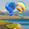 Decorative Figurines 4Pcs 8 Inch Sublimation Wind Spinner Blank Blanks Air Balloon Shape Ornament For Yard Garden Decoration