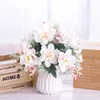 Decorative Flowers Artificial 30cm High Quality Silk Orchids Home Living Room Vase Decor Fake Wedding Bridal Party Decoration Accessories