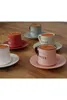 Cups Saucers Amazing Turkish Greek Arabic Coffee & Espresso Cup Set Colorful Ceramic