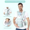 Перевозчики стропы рюкзаки эргономичный новорожденный детский кресло на плече рюкзак рюкзак с пеленкой пленки плита детского кресла от 0 до 36 месяцев Y240514