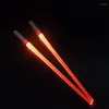 Bacchette da 1 paio di coppie spada laser luminosa luminosa lavabile ridotta bpa gratis da cucina sicura da cucina da cucina oggetti da discoteca