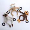 Toys pour chiens mâches Pet mâcher animal âne morsure de chien en velours côtelé chiot en peluche